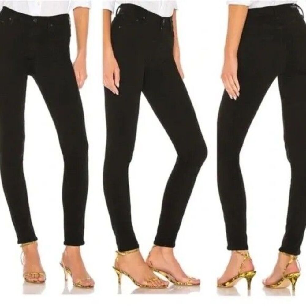 Citizens of Humanity Avedon Ultra Skinny Black Jeans Womens Size 26